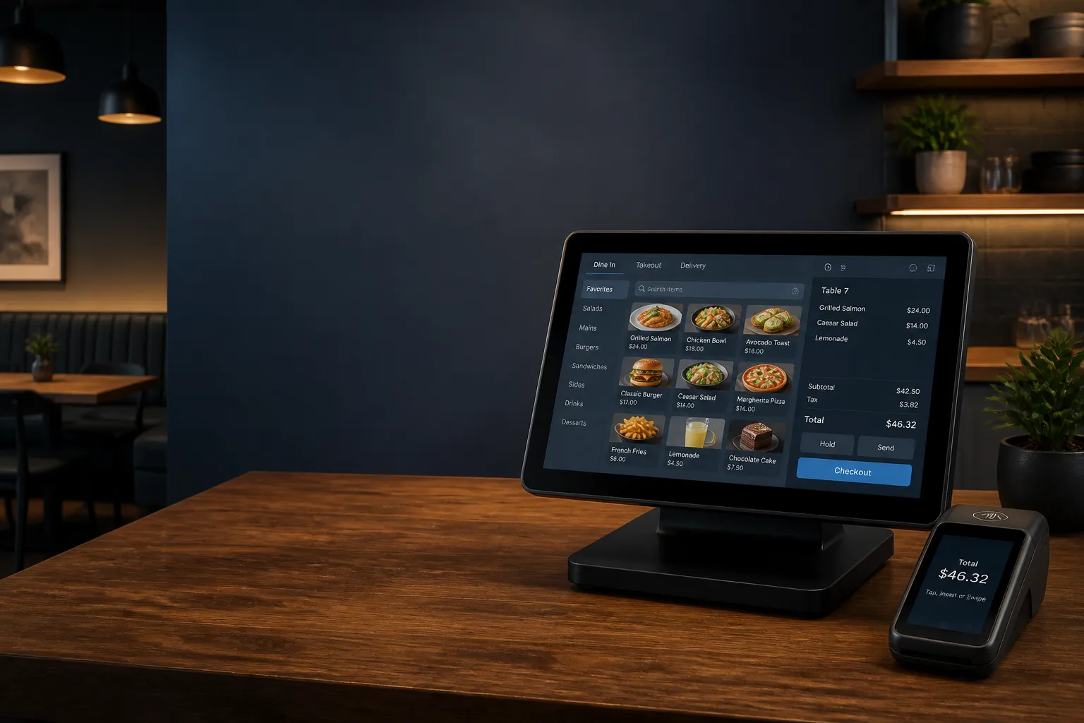 Active POS Call to Action Background